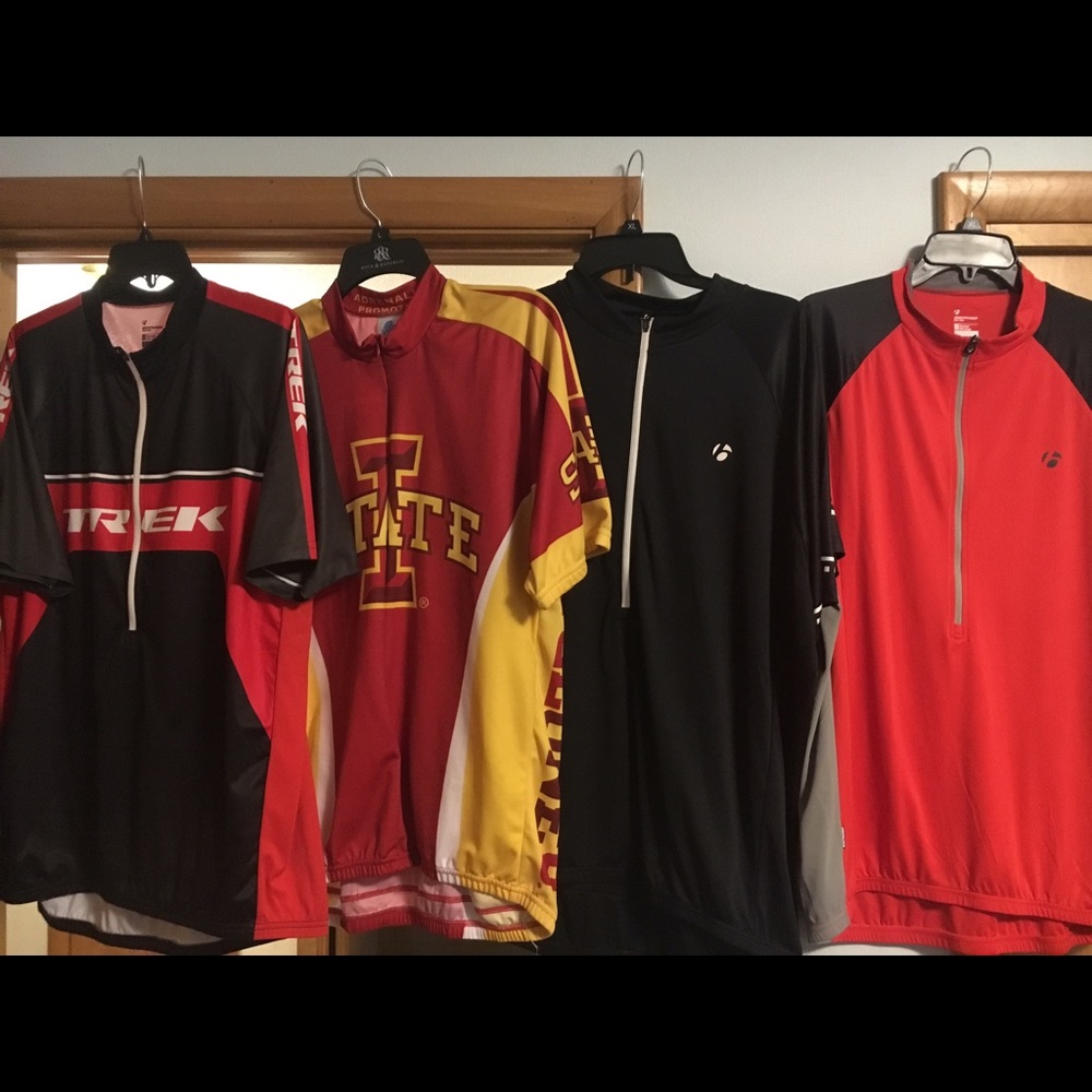 Men’s bike jerseys; Bontraeger (Trek) (ISU SOLD)